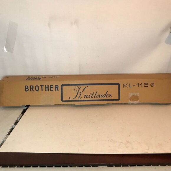 Brother Knitleader Knitter Machine KL-116 Made In Japan Vintage - Picture 5 of 13
